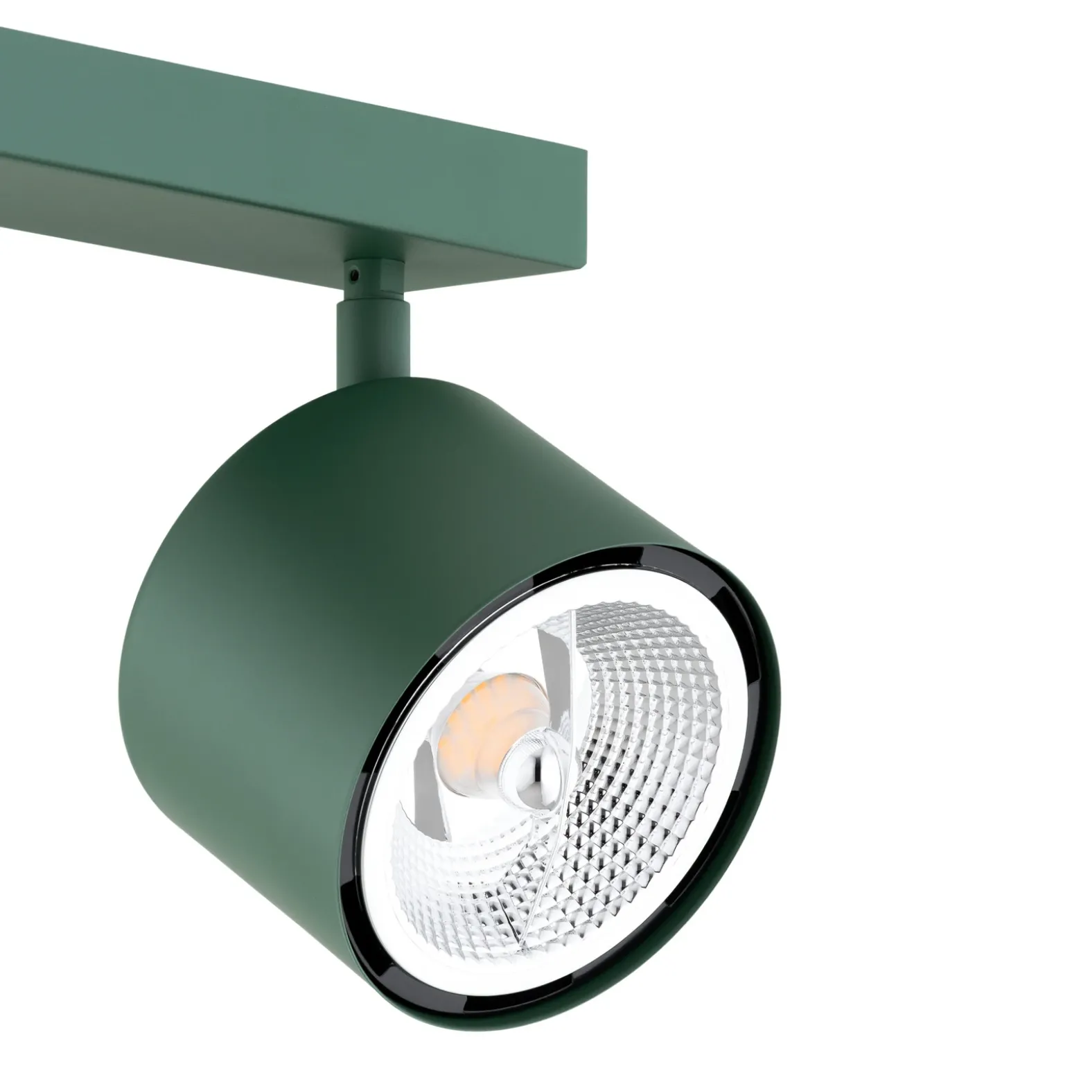 Downlight Chloe, verde, 4 luces, regulable