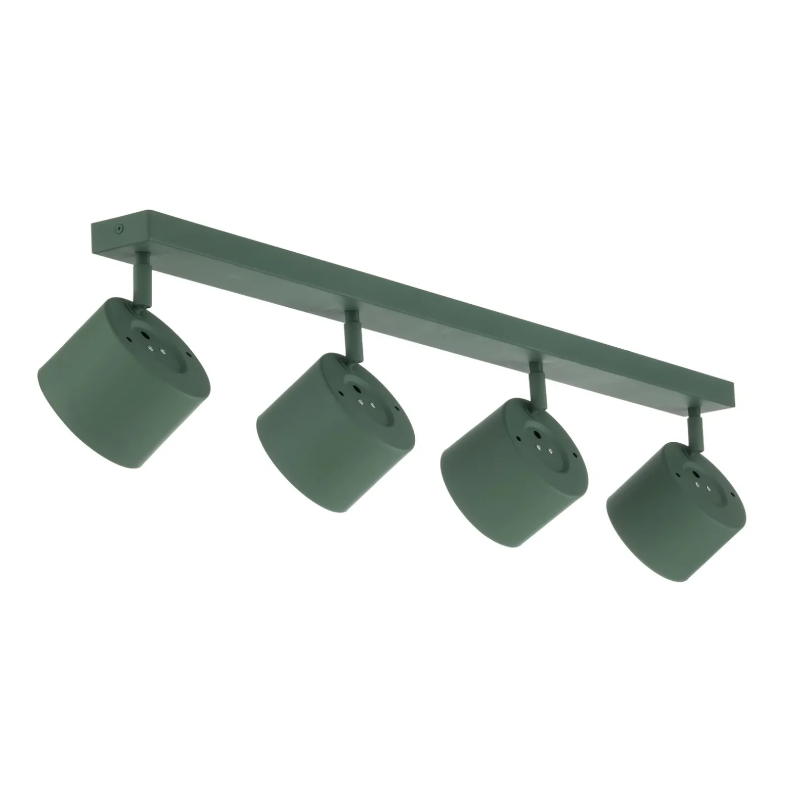 Downlight Chloe, verde, 4 luces, regulable