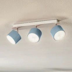 Downlight Cloudy 3 luces azul