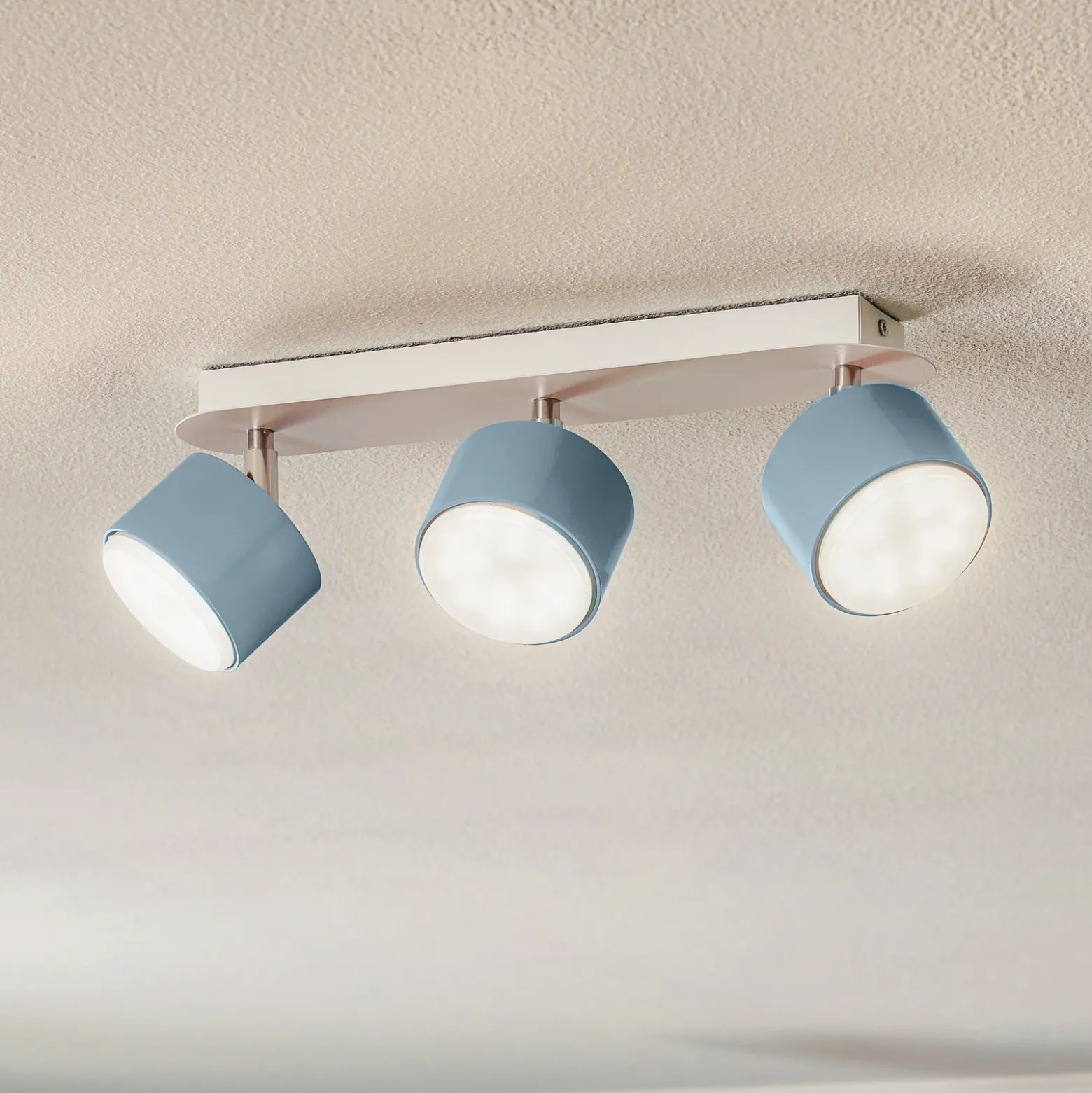 Downlight Cloudy 3 luces azul