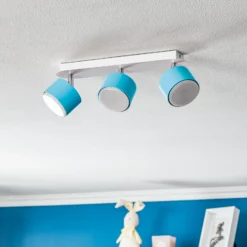 Downlight Cloudy 3 luces azul