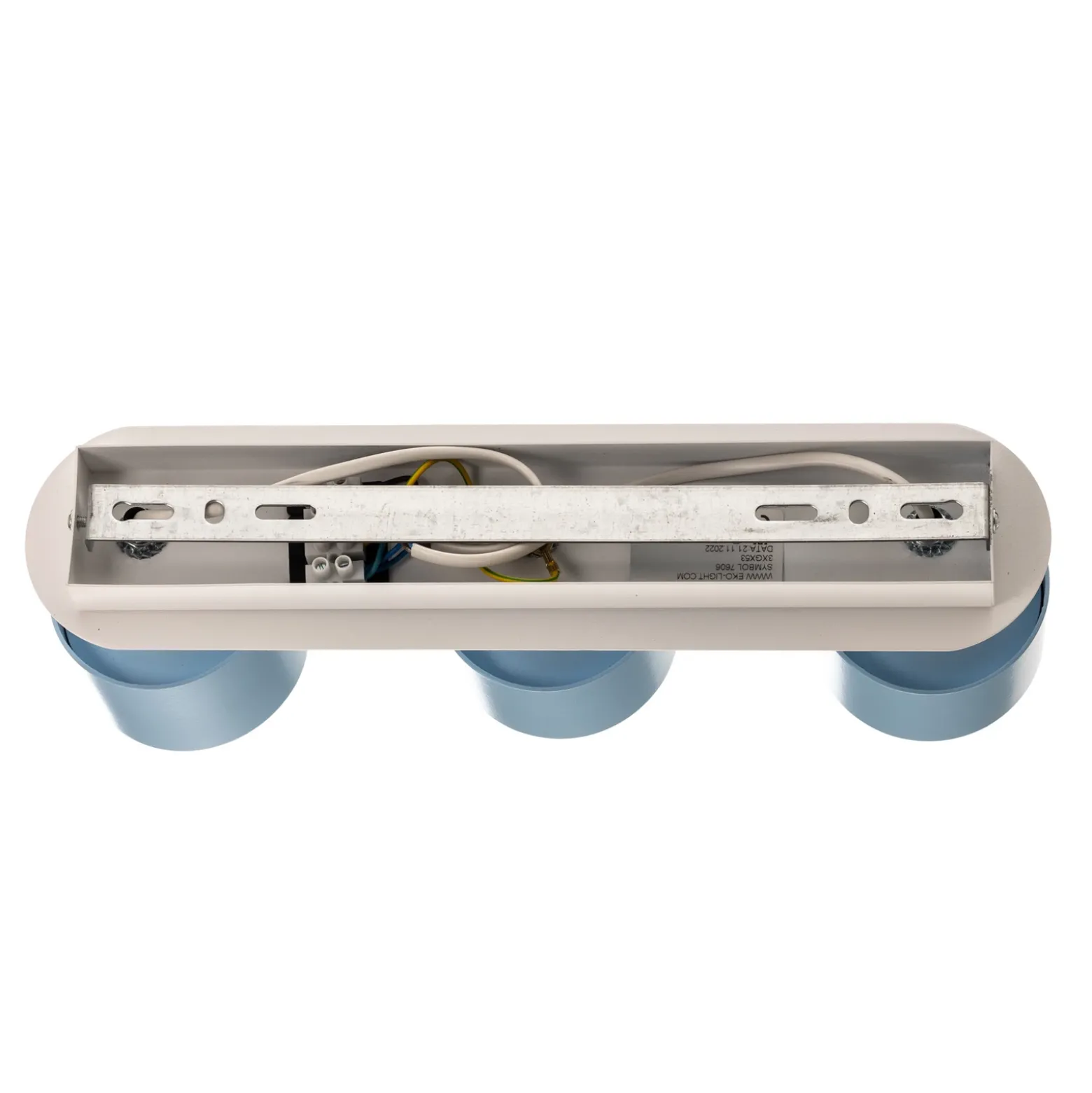 Downlight Cloudy 3 luces azul