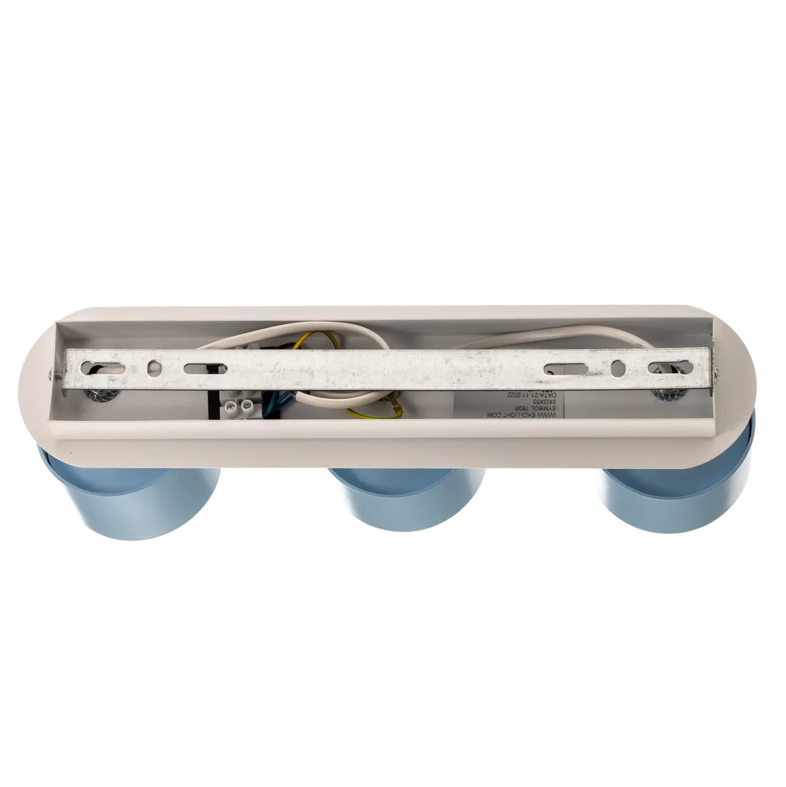 Downlight Cloudy 3 luces azul