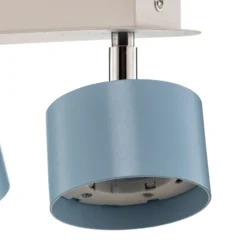 Downlight Cloudy 3 luces azul