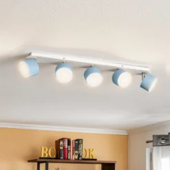 Downlight Cloudy 5 luces azul