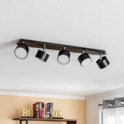 Downlight Cloudy 5 luces negro