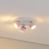 Downlight Cloudy 3 luces redondo rosa