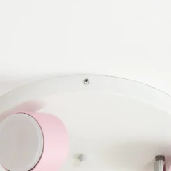 Downlight Cloudy 3 luces redondo rosa