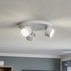 Downlight Cloudy 3 luces redondo blanco