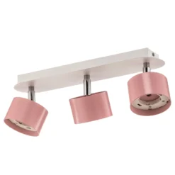 Downlight Cloudy 3 luces rosa