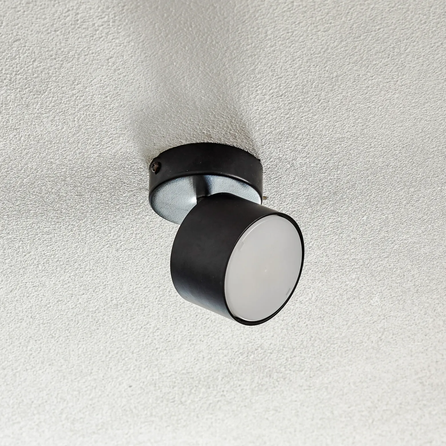 Downlight Cloudy 1 luz negro