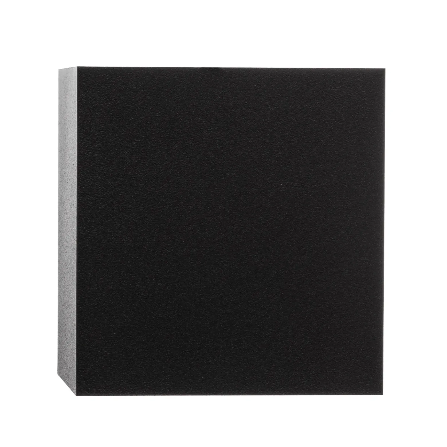 Downlight Cobble en forma angular, negro