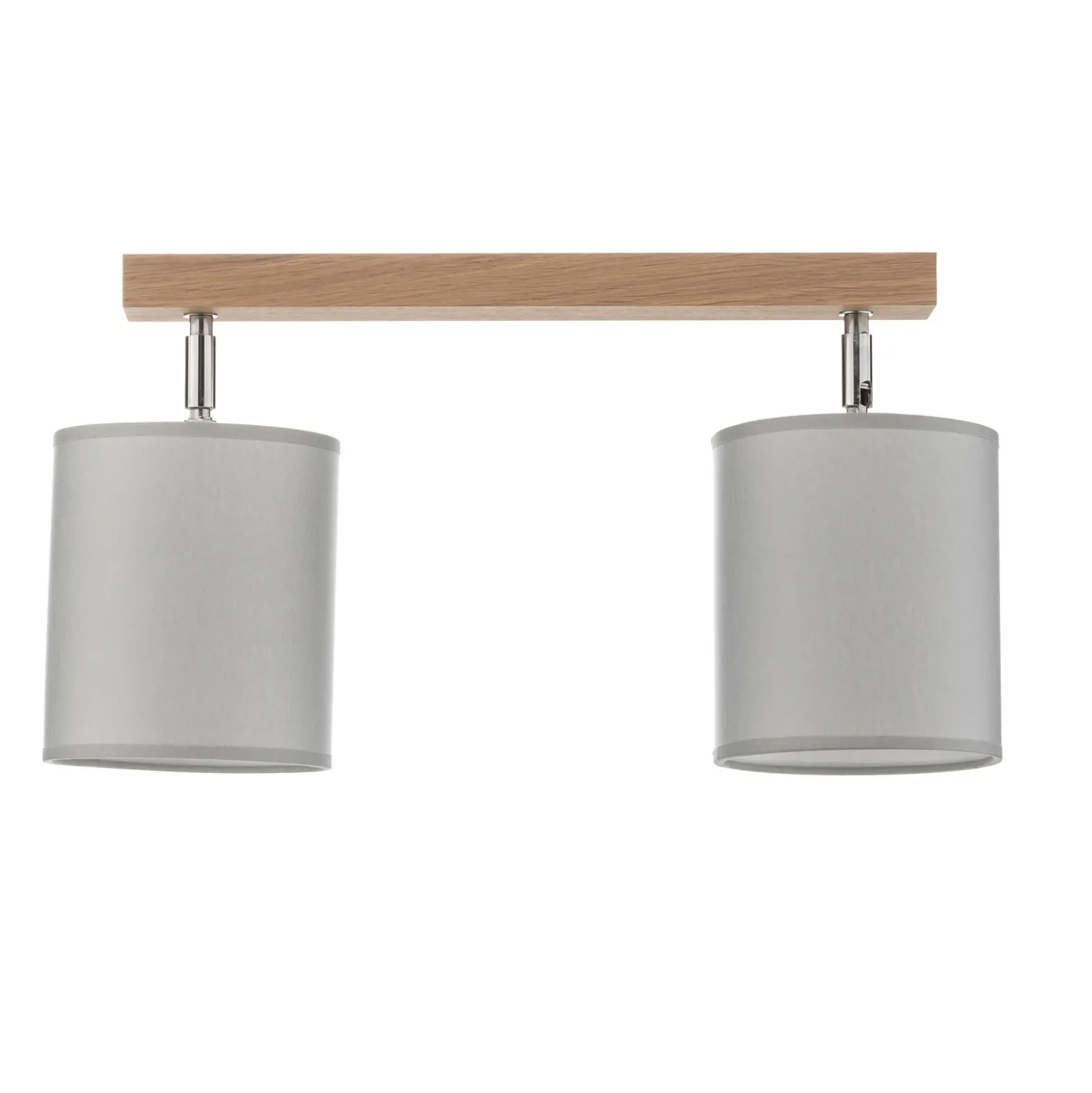 Downlight Corralee, gris, 2 luces