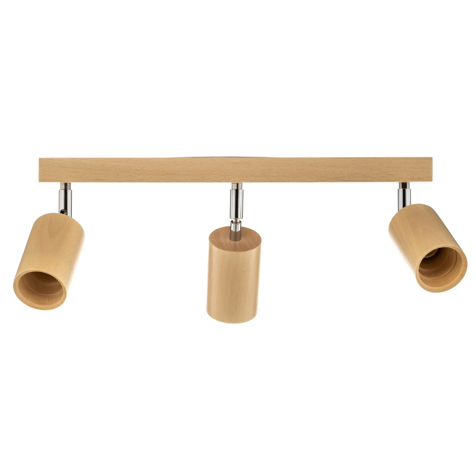 Downlight Cre de madera, 3 luces