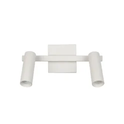 Downlight Dara, longitud 28 cm, gris, metal, 2 luces.