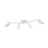 Downlight Dara, longitud 66 cm, gris, metal, 4 luces.