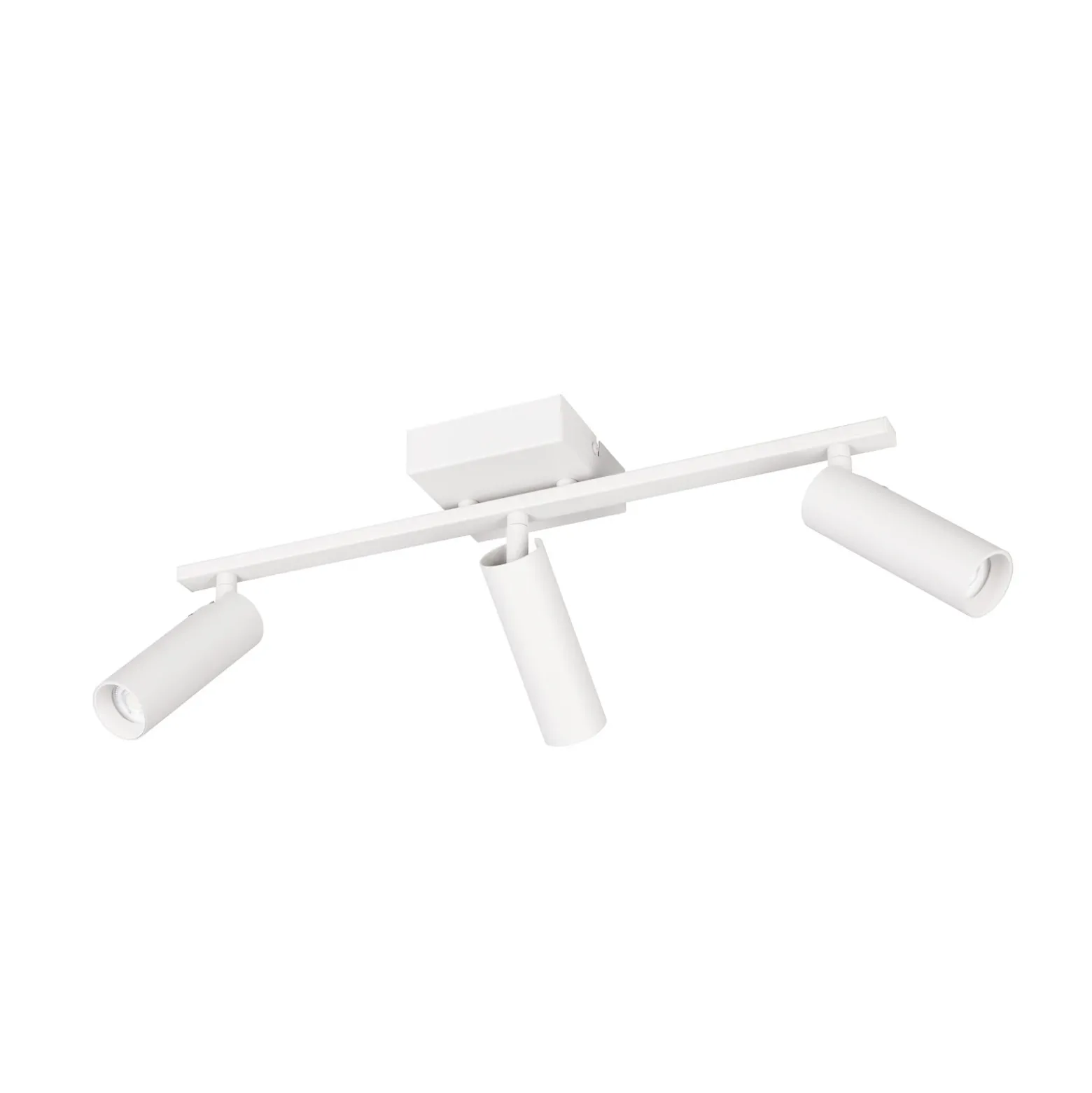Downlight Dara, longitud 46 cm, gris, metal, 3 luces.