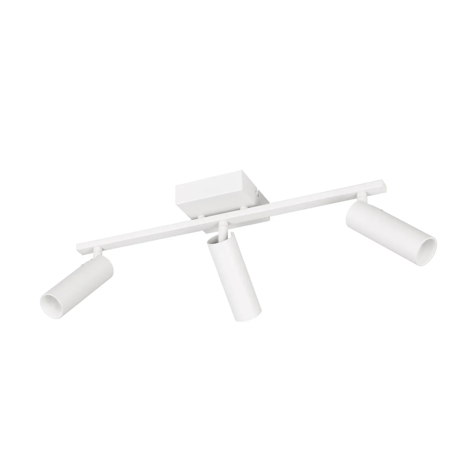 Downlight Dara, longitud 46 cm, gris, metal, 3 luces.