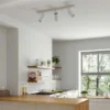 Downlight de techo Arcchio Brinja Slim, blanco, 3 luces, GU10 MR11