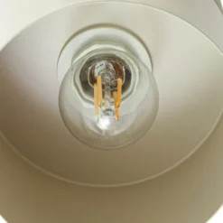 Downlight de techo Lindby Lenja, 2 luces, beige, E14, metal