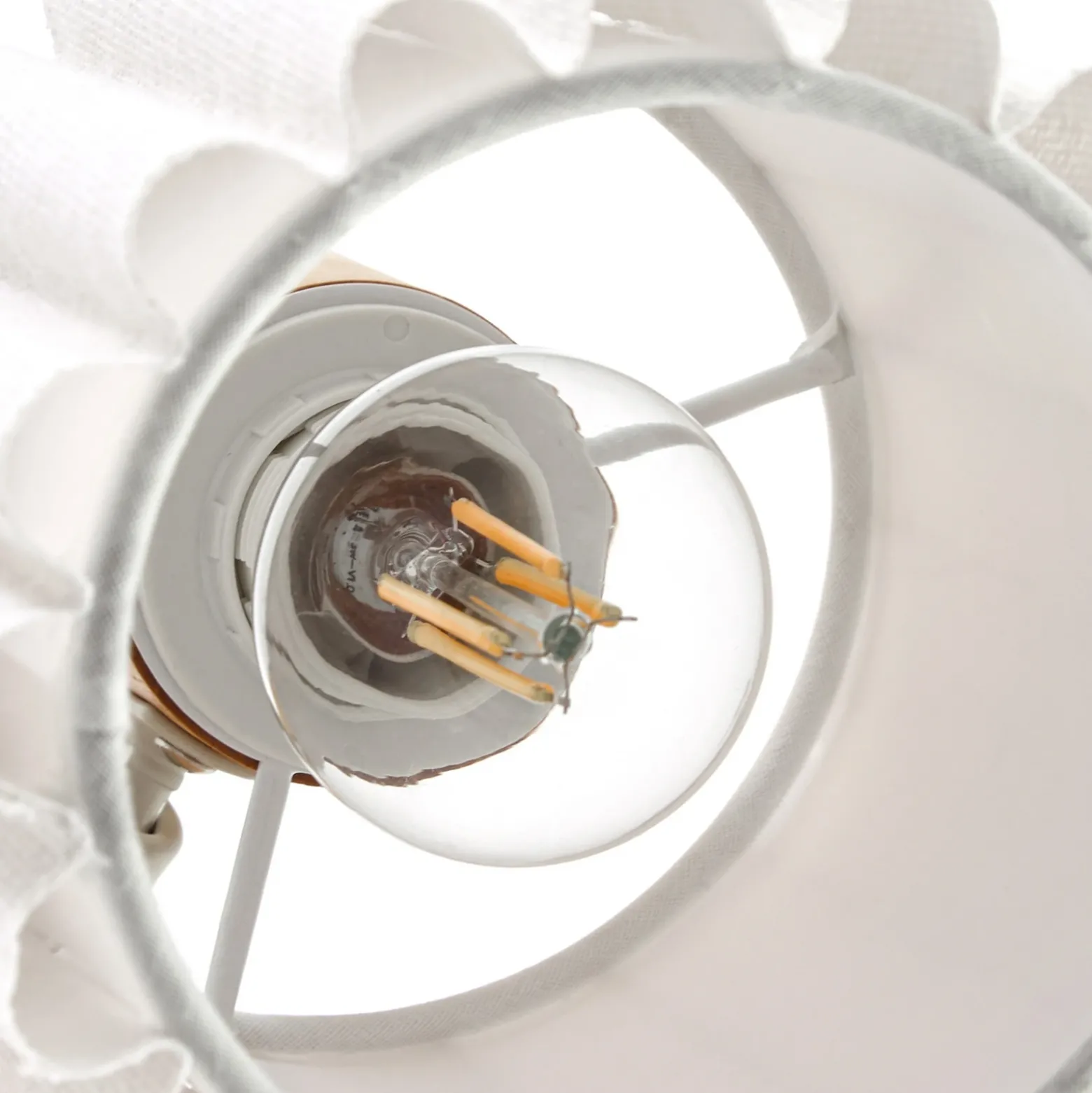 Downlight de techo Lindby Shiloh, 5 luces, natural/beige, madera