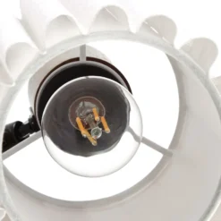 Downlight de techo Lindby Shiloh, 3 luces, nogal/beige, madera