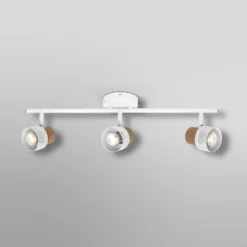 Downlight de techo OSRAM CORK, blanco, 3 luces, atenuable, GU10