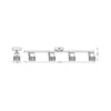 Downlight de techo OSRAM CORK, negro, 4 luces, atenuable, GU10
