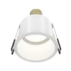 Downlight empotrable Maytoni Reif, blanco/blanco, Ø 6,8 cm, aluminio