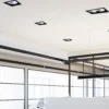 Downlight empotrable Mod I, 1 luz, negro