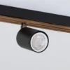 Downlight Envostar Tino de 4 luces, negro/madera