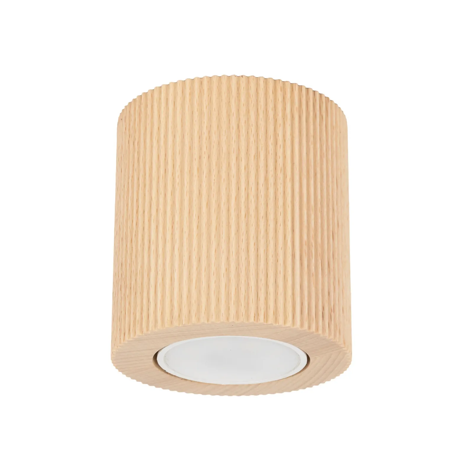 Downlight Eve, 8,5 cm de altura, casquillo GU10, madera