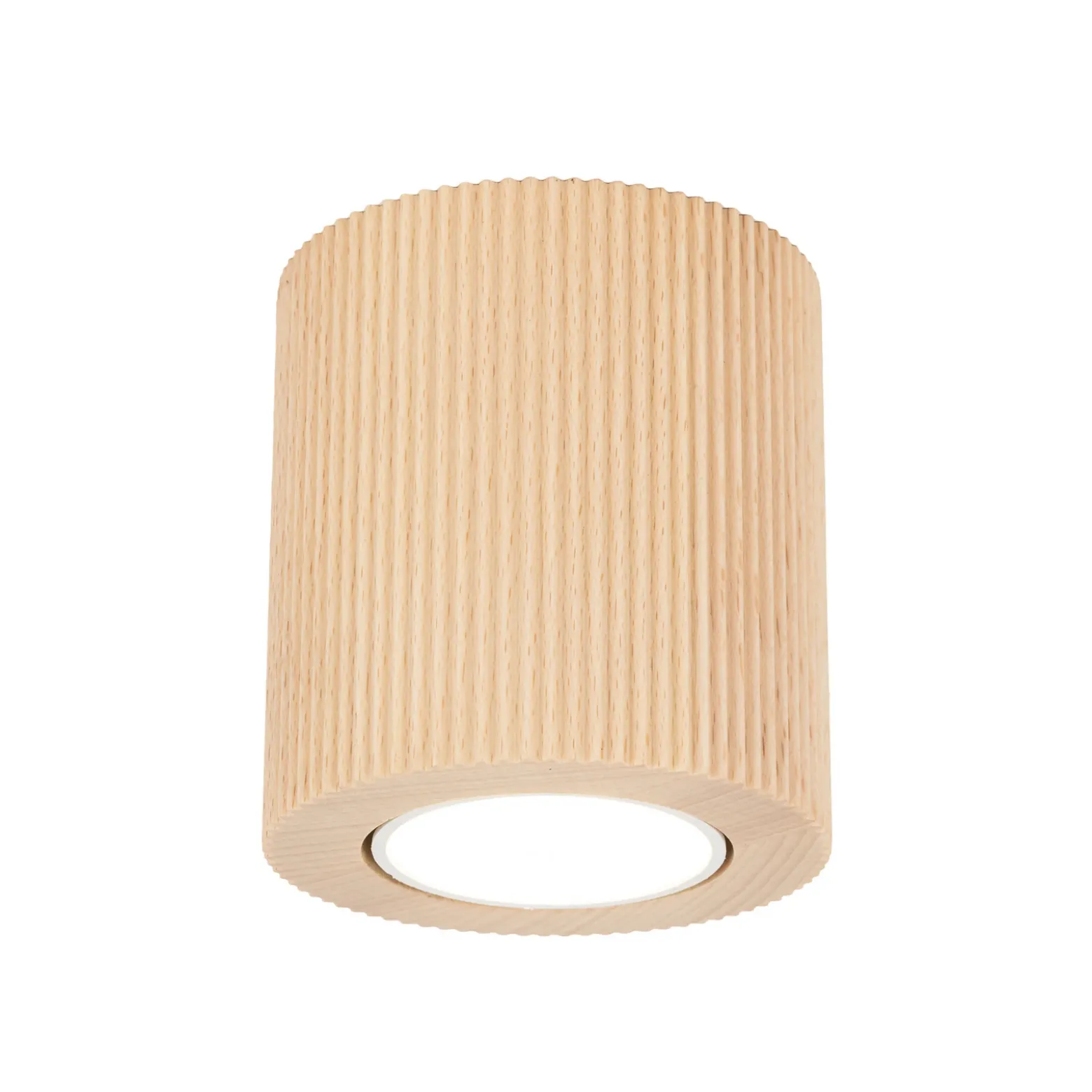 Downlight Eve, 8,5 cm de altura, casquillo GU10, madera