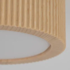 Downlight Eve, 4,5 cm de altura, GX53, madera