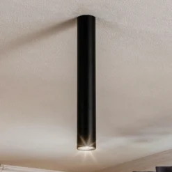 Downlight Eye, altura 40 cm, negro