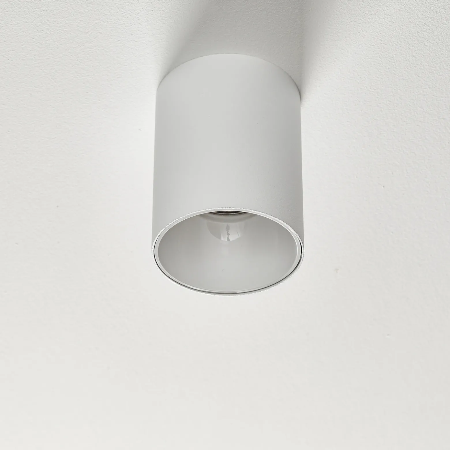 Downlight Eye Tone en forma cilíndrica blanco