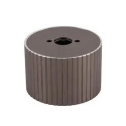 Downlight Ferro, marrón, plástico, 6 cm de altura, GX53