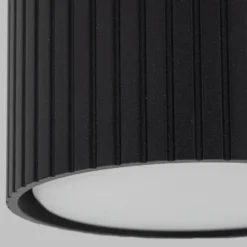 Downlight Ferro, negro, plástico, 6 cm de altura, GX53