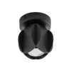 Downlight GAMBIT, negro, Ø 10 cm, metal, GU10-LED