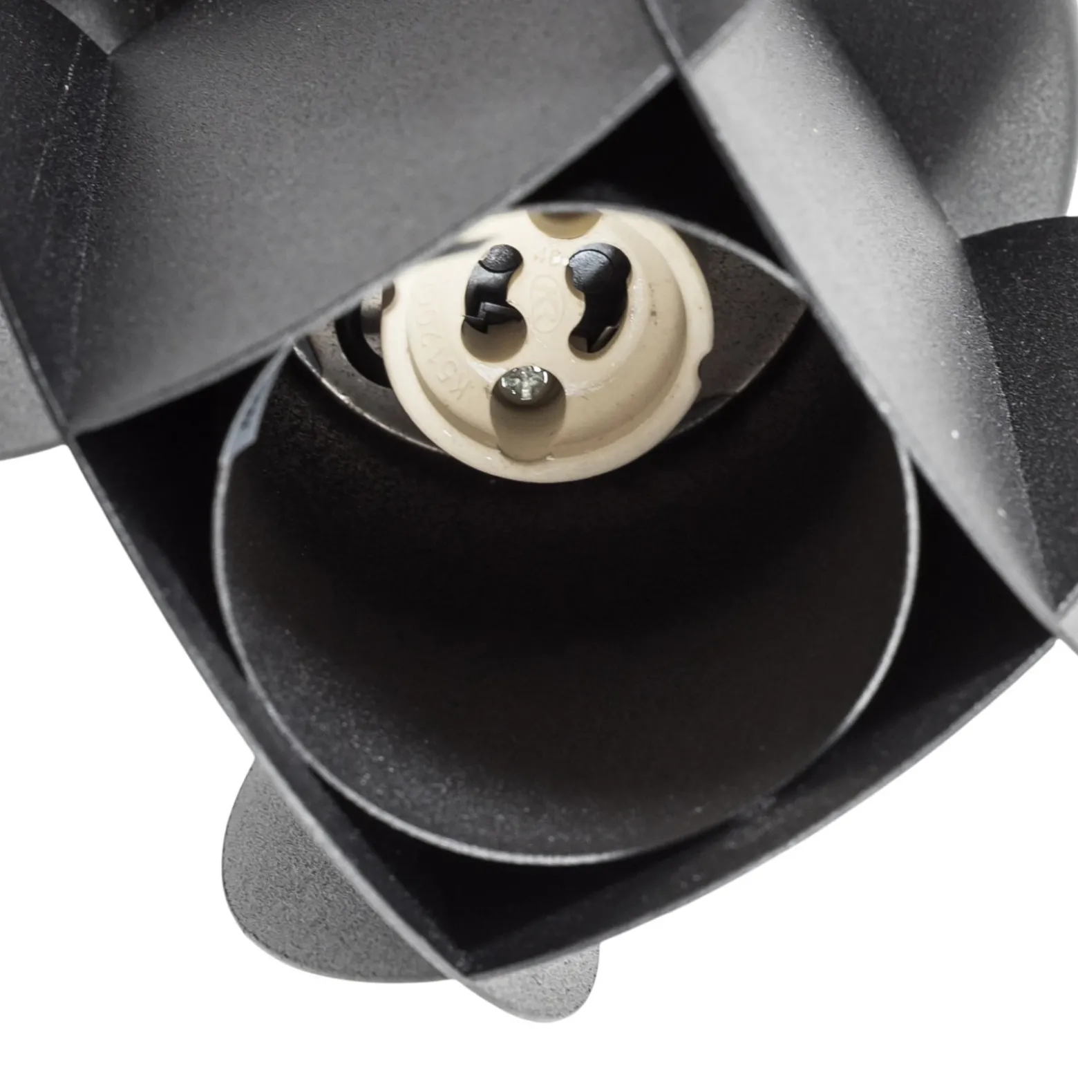 Downlight GAMBIT, negro, Ø 10 cm, metal, GU10-LED