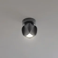 Downlight GAMBIT, negro, Ø 10 cm, metal, GU10-LED