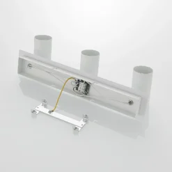 Downlight Joffrey de Lindby, 49 cm, blanco, 3 luces, GU10