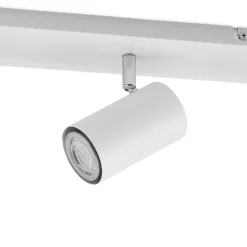 Downlight Joffrey de Lindby, 116 cm, blanco, 6 luces, GU10