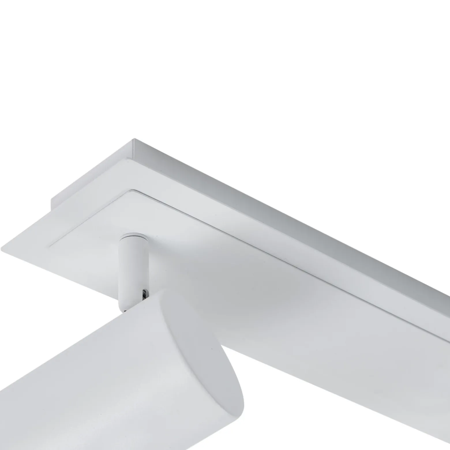 Downlight Joffrey de Lindby, 80 cm, blanco, 4 luces, GU10