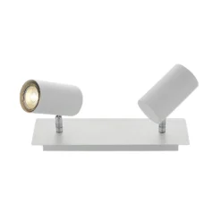 Downlight Joffrey de Lindby, 31 cm, 2 luces, blanco, GU10