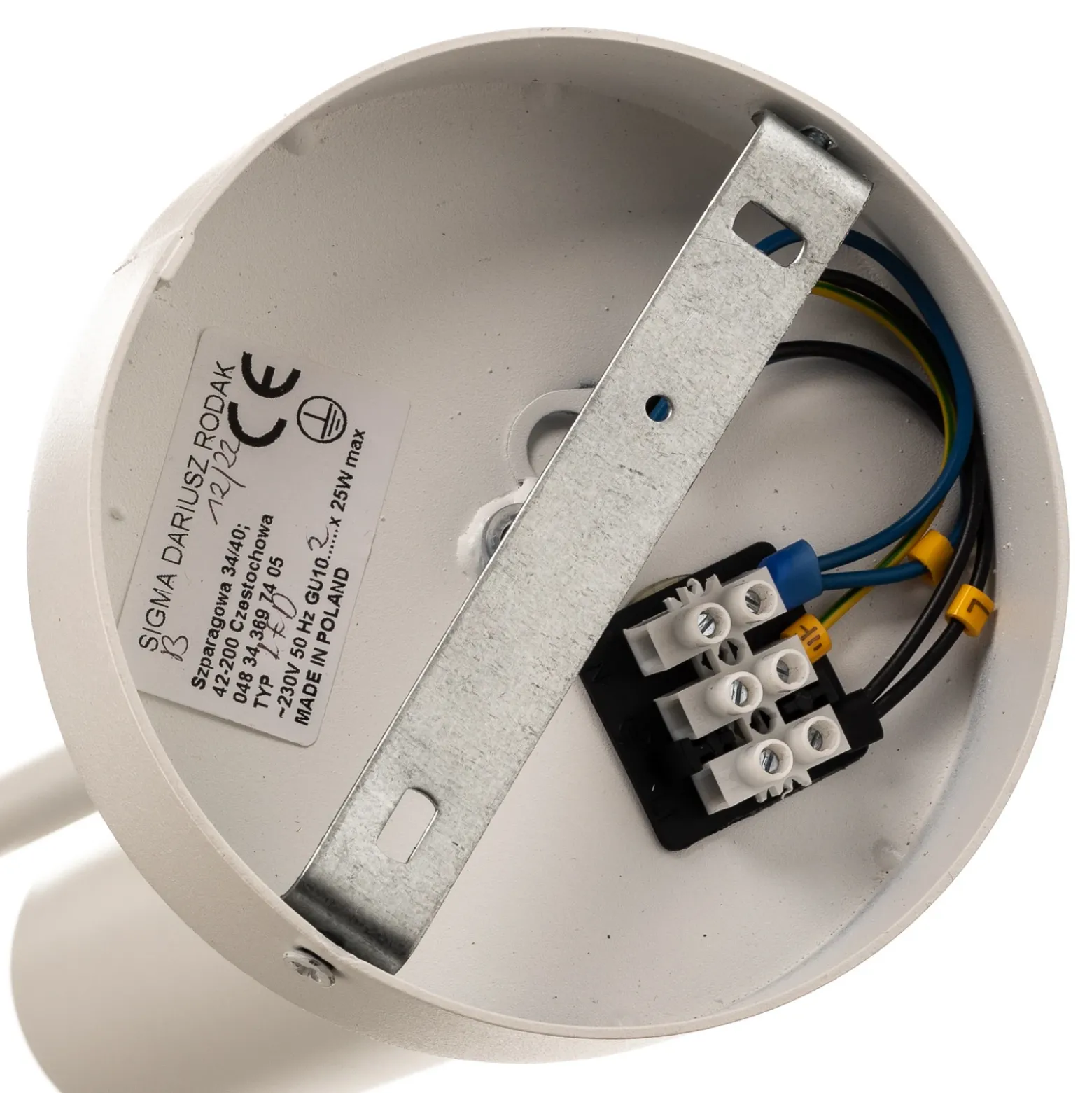 Downlight Leda 2, 2 luces, blanco