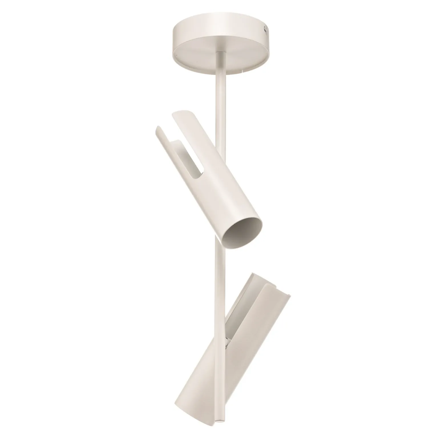 Downlight Leda 2, 2 luces, blanco