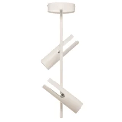 Downlight Leda 2, 2 luces, blanco