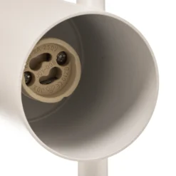 Downlight Leda 2, 2 luces, blanco