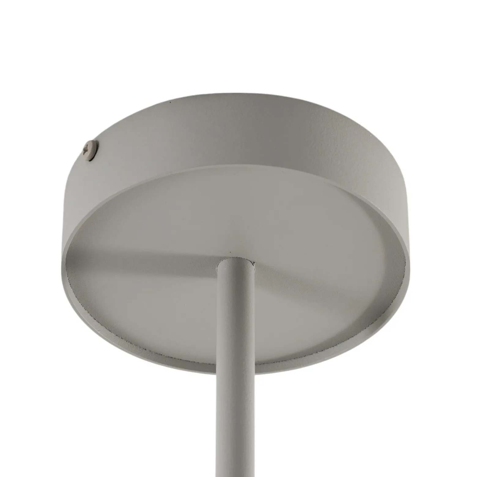 Downlight Leda 2, taupe, 2 luces, acero, GU10, altura 55 cm